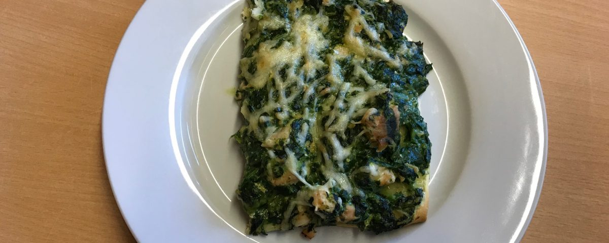 Spinat Pizza